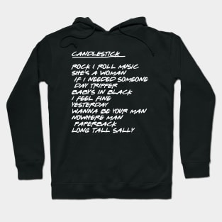 Candlestick Setlist Hoodie